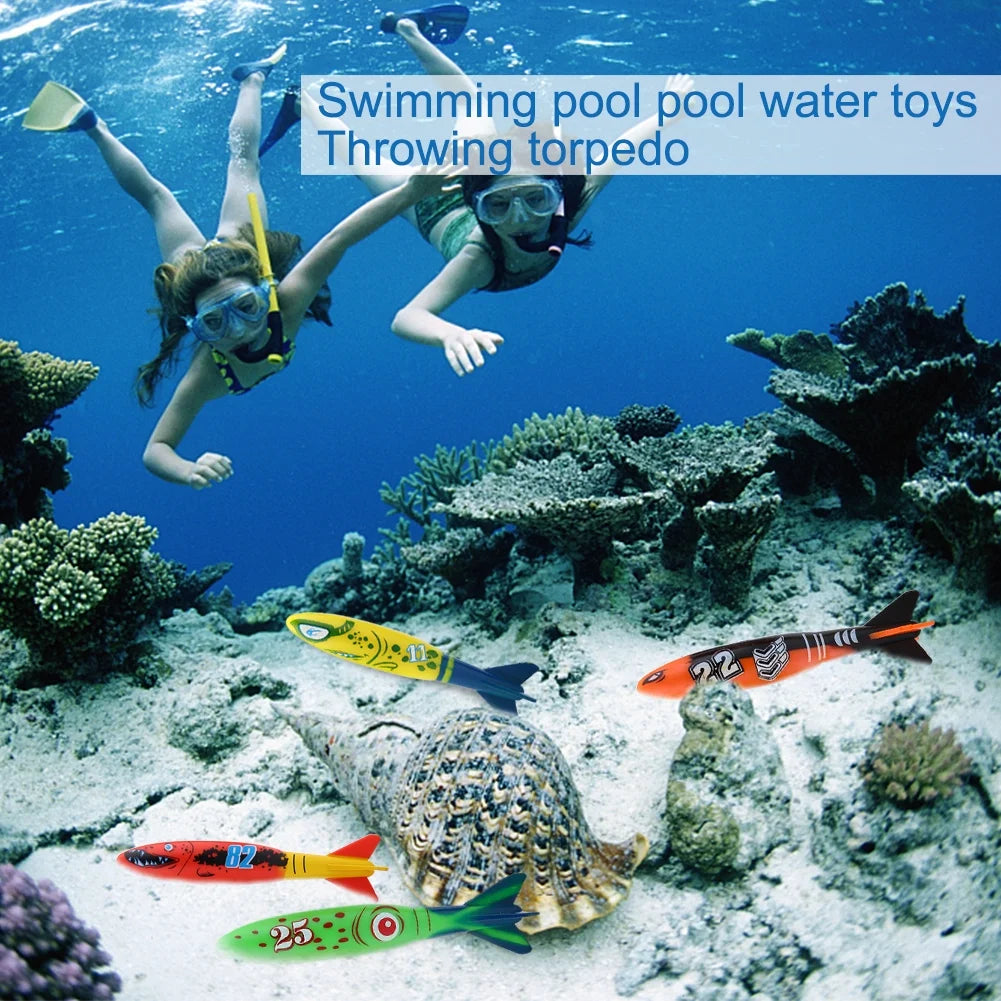 4pcs Swimming Pool Diving Toys B973609