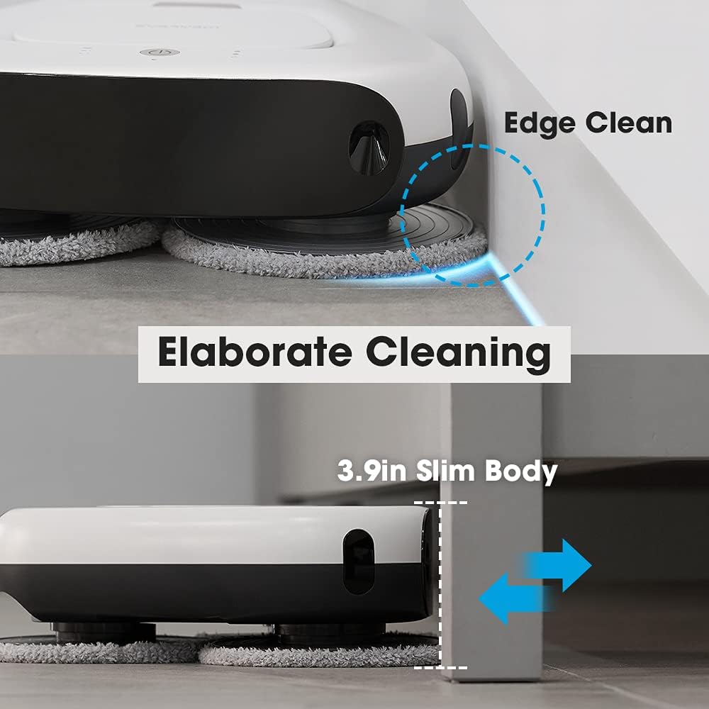 White Wet Mopping Robot L705