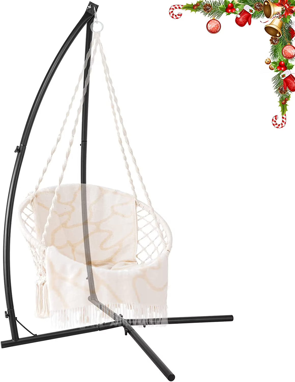 Heavy Duty X-Base Steel Hammock Chair Stand I860