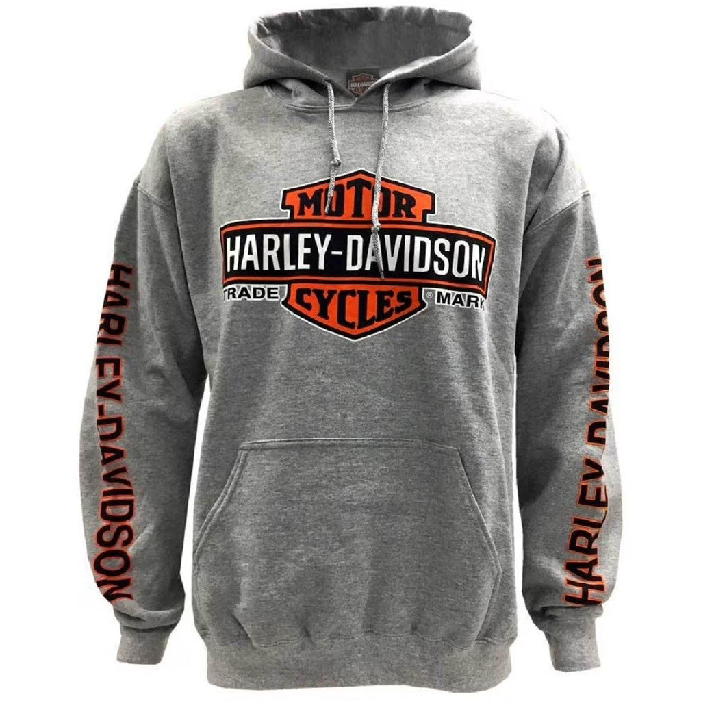 Gray Pullover Hooded Sweatshirt N571745