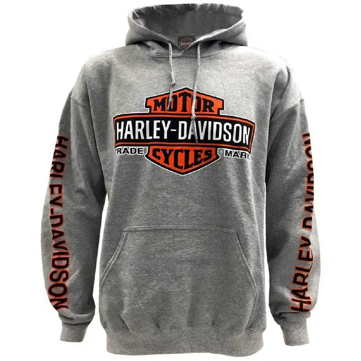 Gray Pullover Hooded Sweatshirt N571745