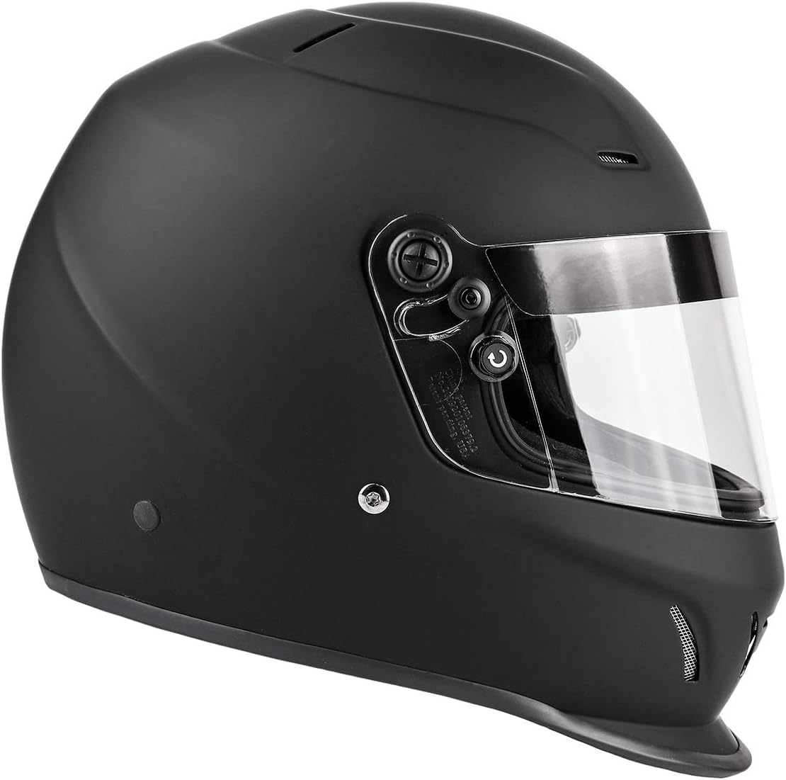 Snell SA2020 Full Face Racing Helmet (Silver, 2XL) M391768