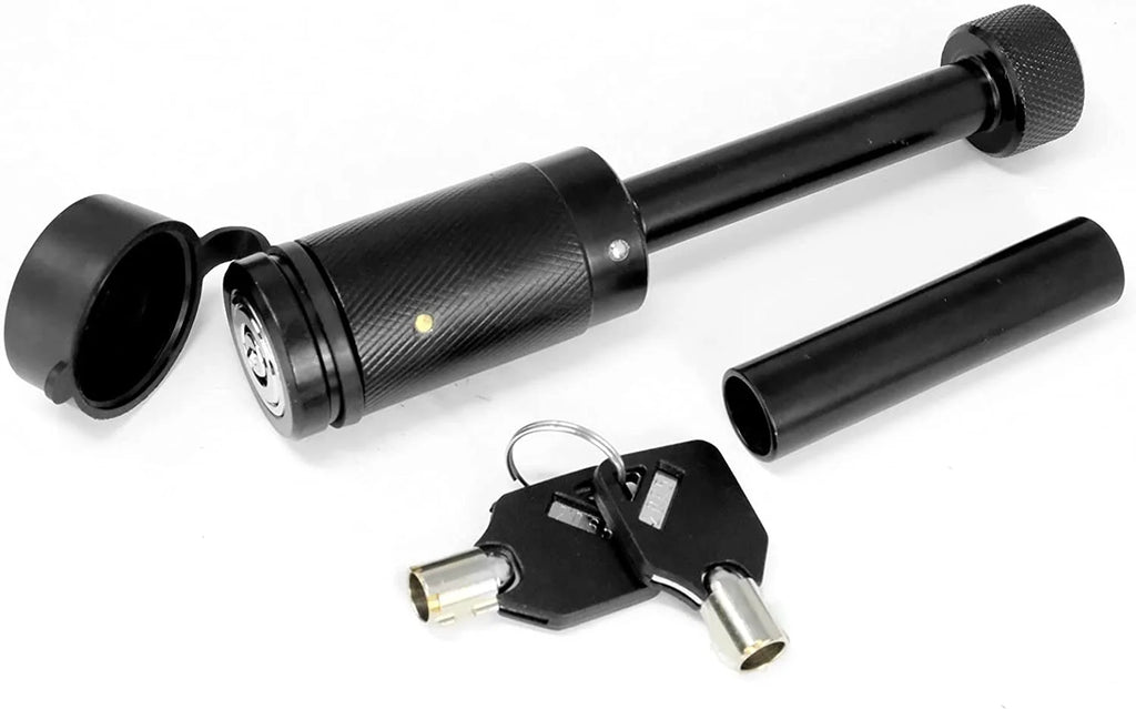 5/8" and 1/2" Black Trailer Hitch Pin Lock Set D13093
