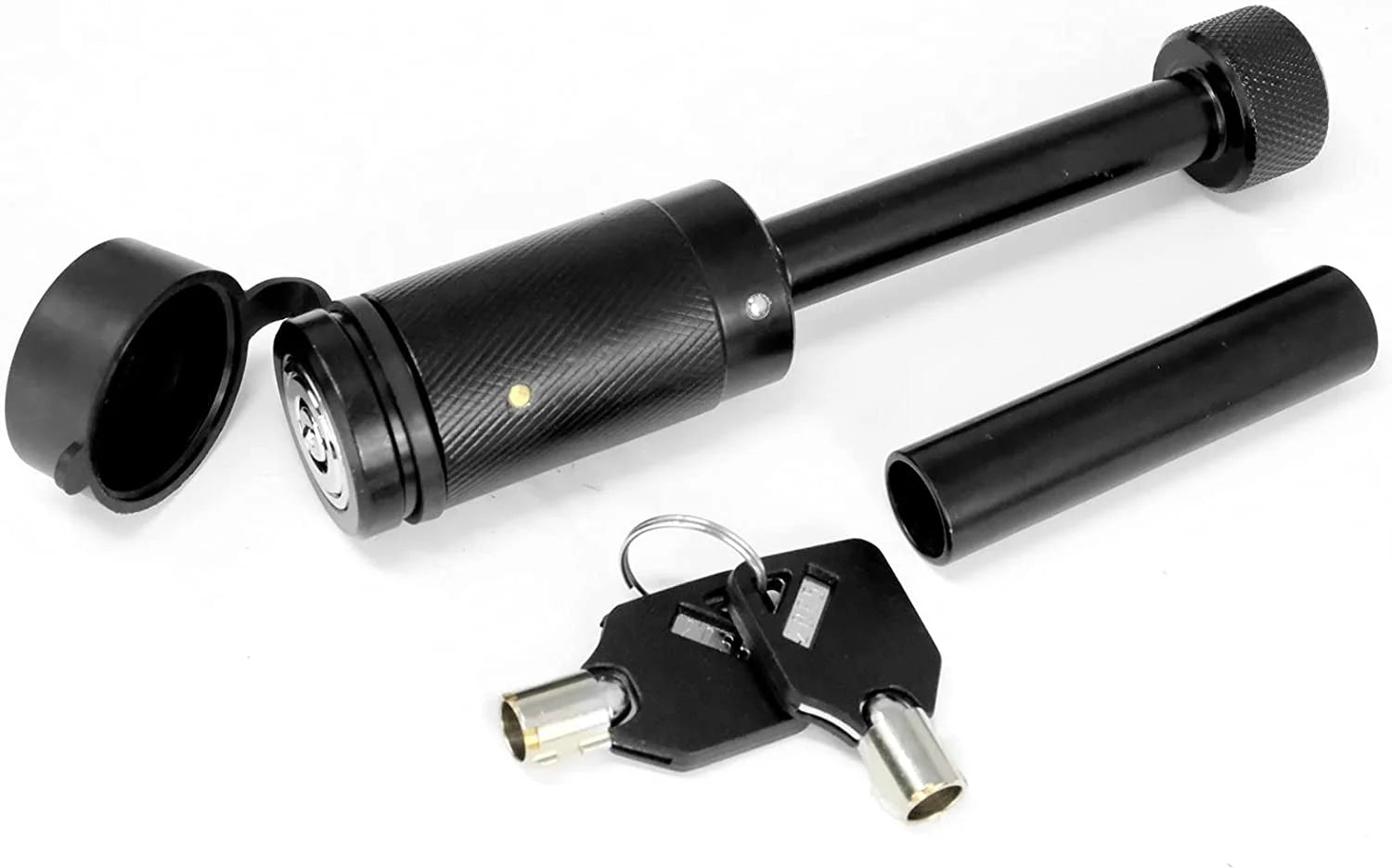 5/8" and 1/2" Black Trailer Hitch Pin Lock Set D13093