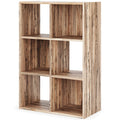 6 Storage Cubbies Wooden Organizer F30642