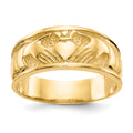 10K Yellow Gold Claddagh Ring M96114