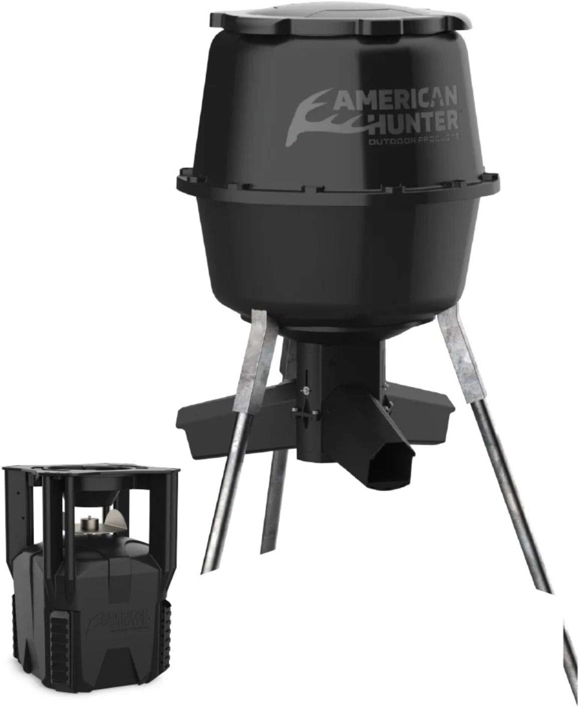 Black 30Gal Nesting Hopper W866