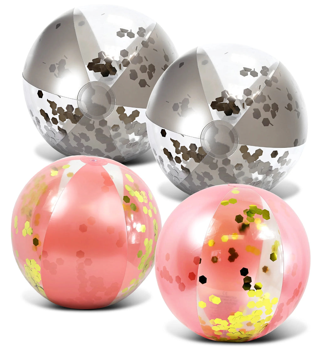 16 Inch Inflatable Beach Balls (2 Items) A340