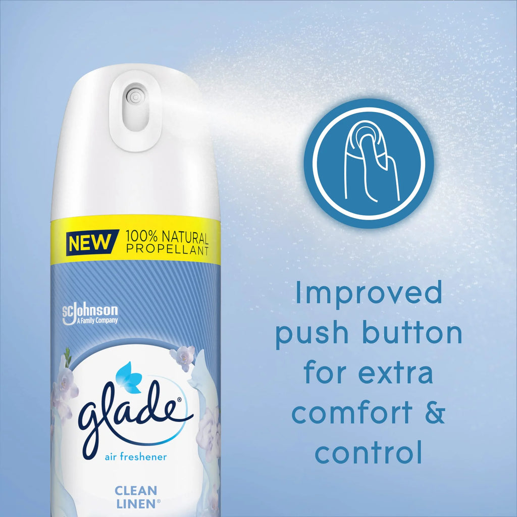 8.3 Oz Clean Linen Room Air Freshener Spray (Pack of 20) A273605