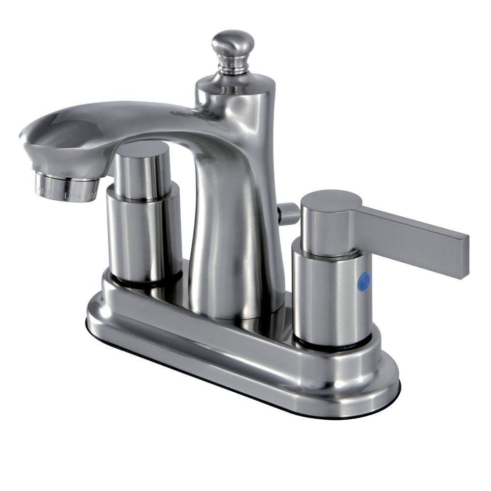 4x22 Centerset Brushed Nickel Bathroom Faucet C5511
