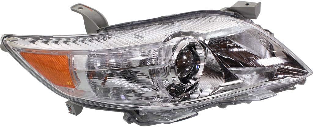 Passenger Side Headlight for Toyota Camry 2010 2011 Non SE Model H125580