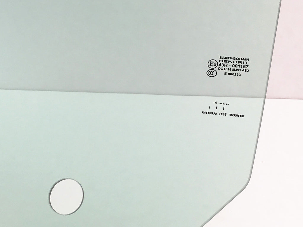 Driver Side Front Door Window Replacement Glass D91553