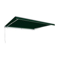 8 ft. Forest Green Retractable Awning with Remote V41086