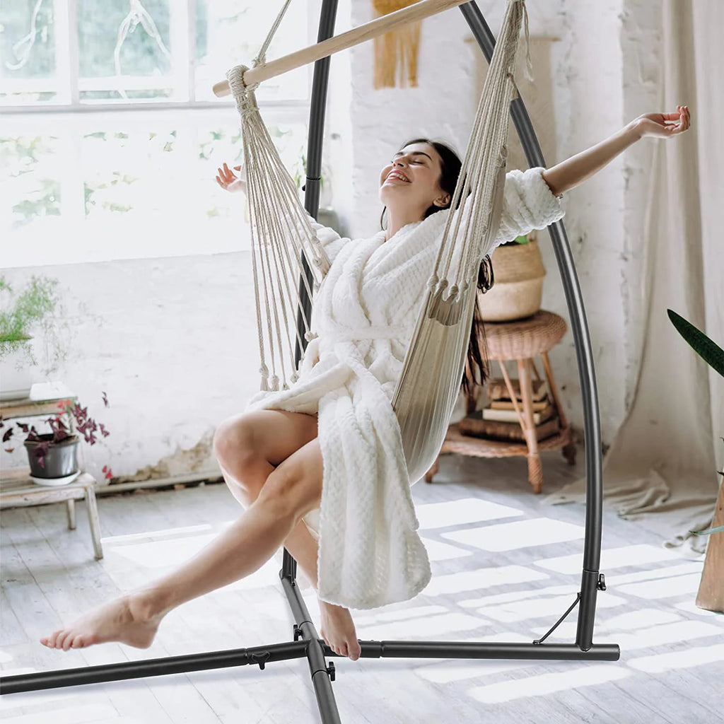 Heavy Duty X-Base Steel Hammock Chair Stand I860