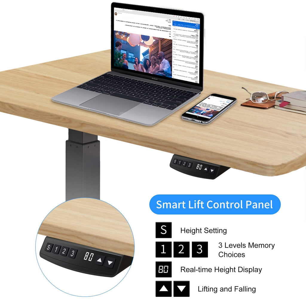 L-Shaped Electric Height Adjustable Standing Desk P59927