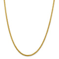 14kt Yellow Gold Diamond Cut Wheat Chain 18 inch Lobster Clasp S760