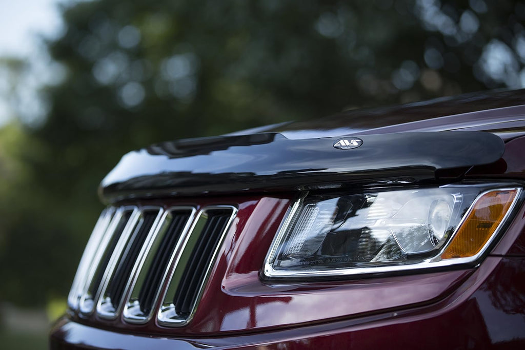 Dark Smoke Hood Shield for Jeep Grand Cherokee Pack of 2 Q16185