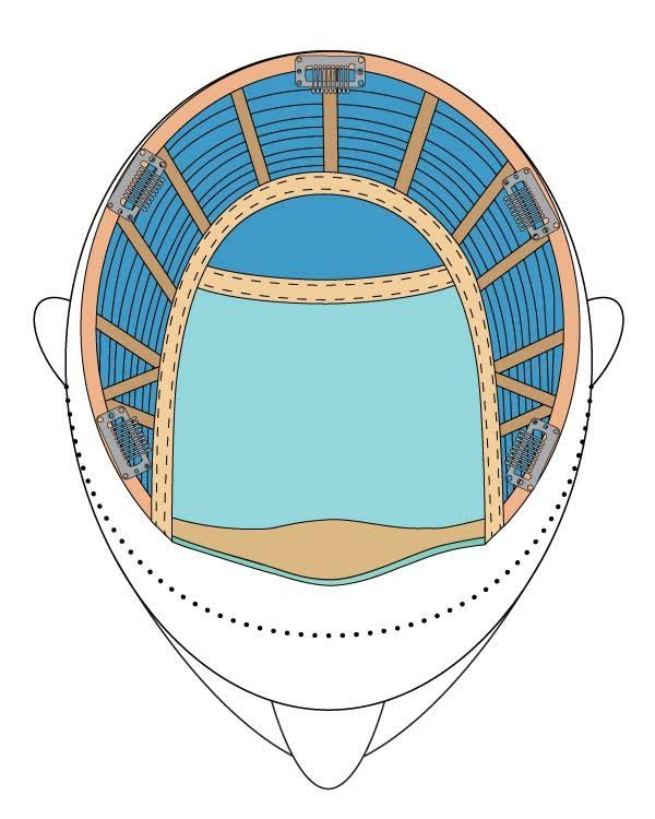 Synthetic 12x22 Hair Toppers C880794