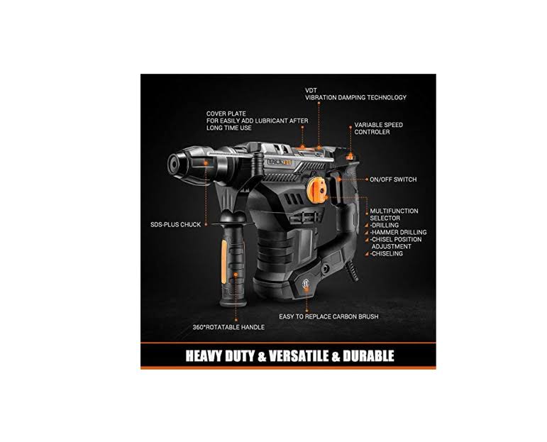 SDS-Plus 12.3 Amp Rotary Hammer Drill R835341