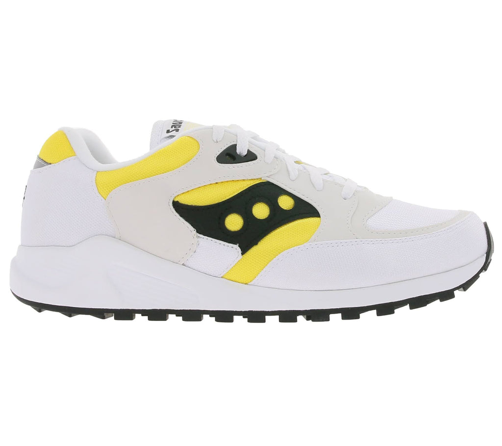 White / Yellow Saucony Jazz 4000 S817013