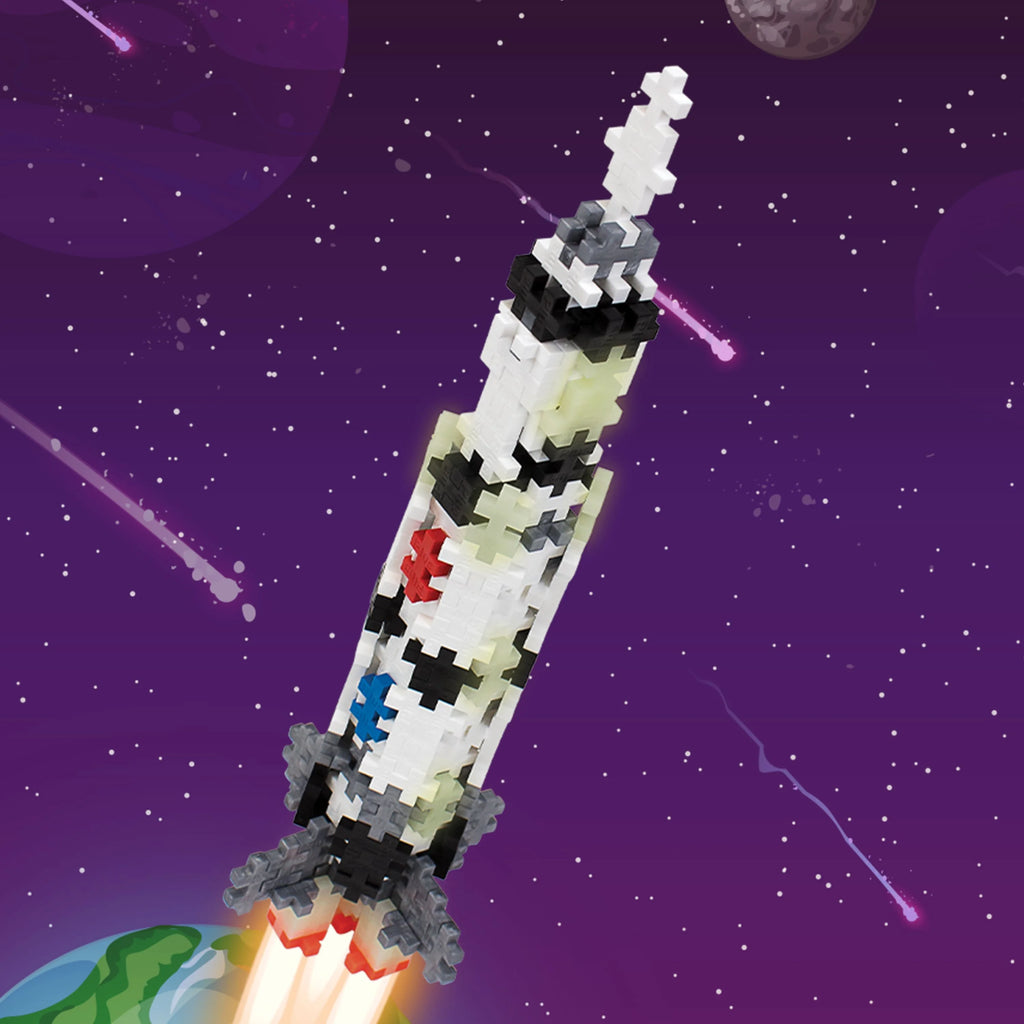 Saturn V Rocket Apollo 11 Space Construction Building Set - 240 Pieces J778