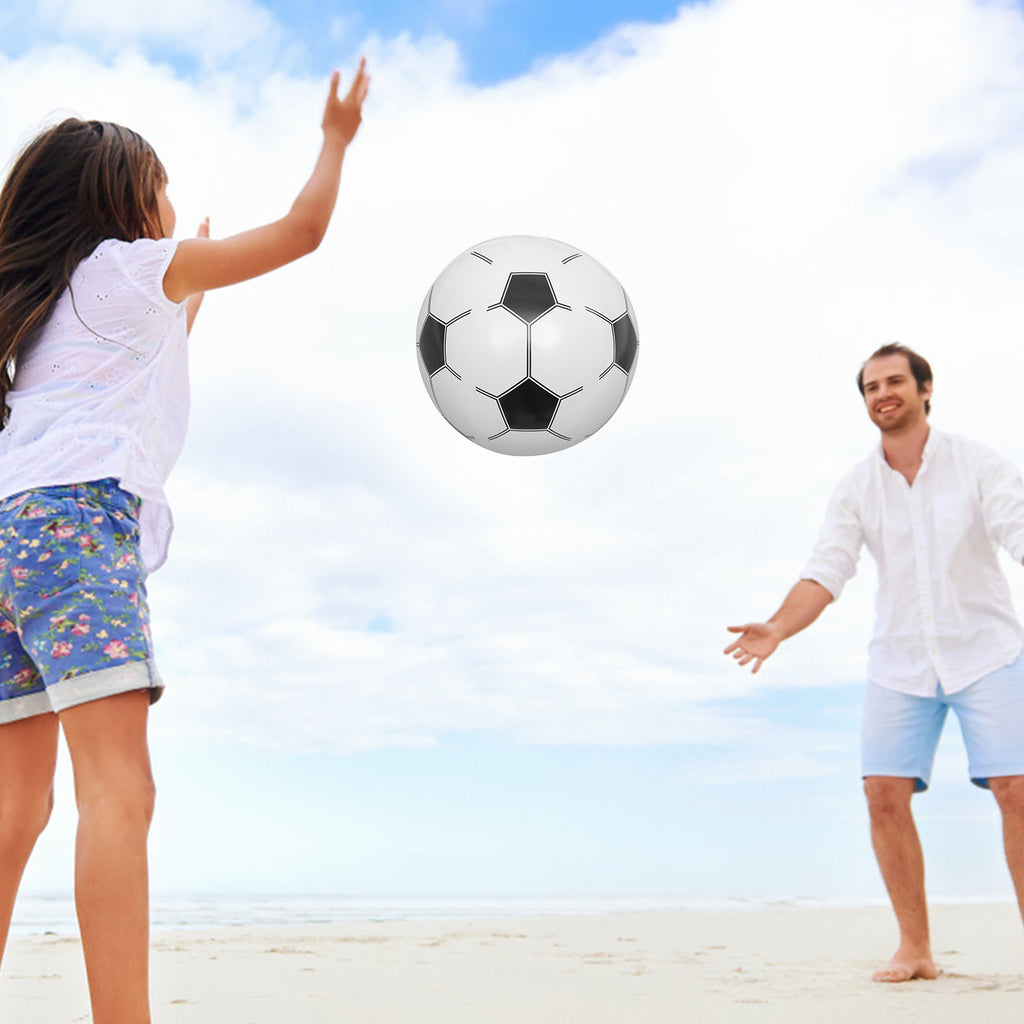 4 Pcs Inflatable Beach Ball Soccer Sports Pool Toys I774904