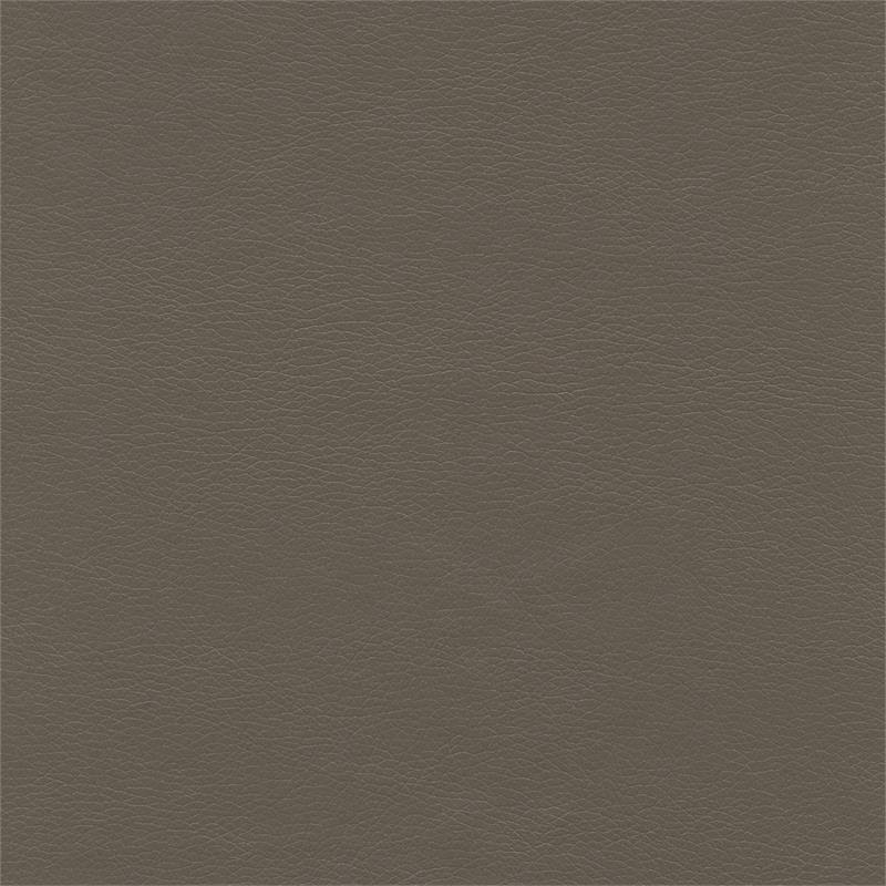 Washed Gray Leather Mid Back Box Chair M683
