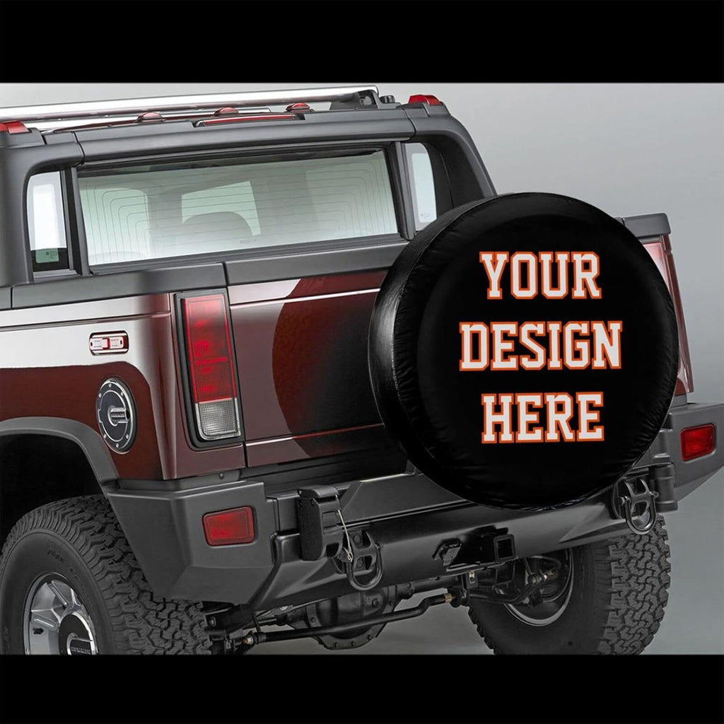 Custom Spare Tire Cover Universal fits for Trailer Camper RV 15 Inch M44433