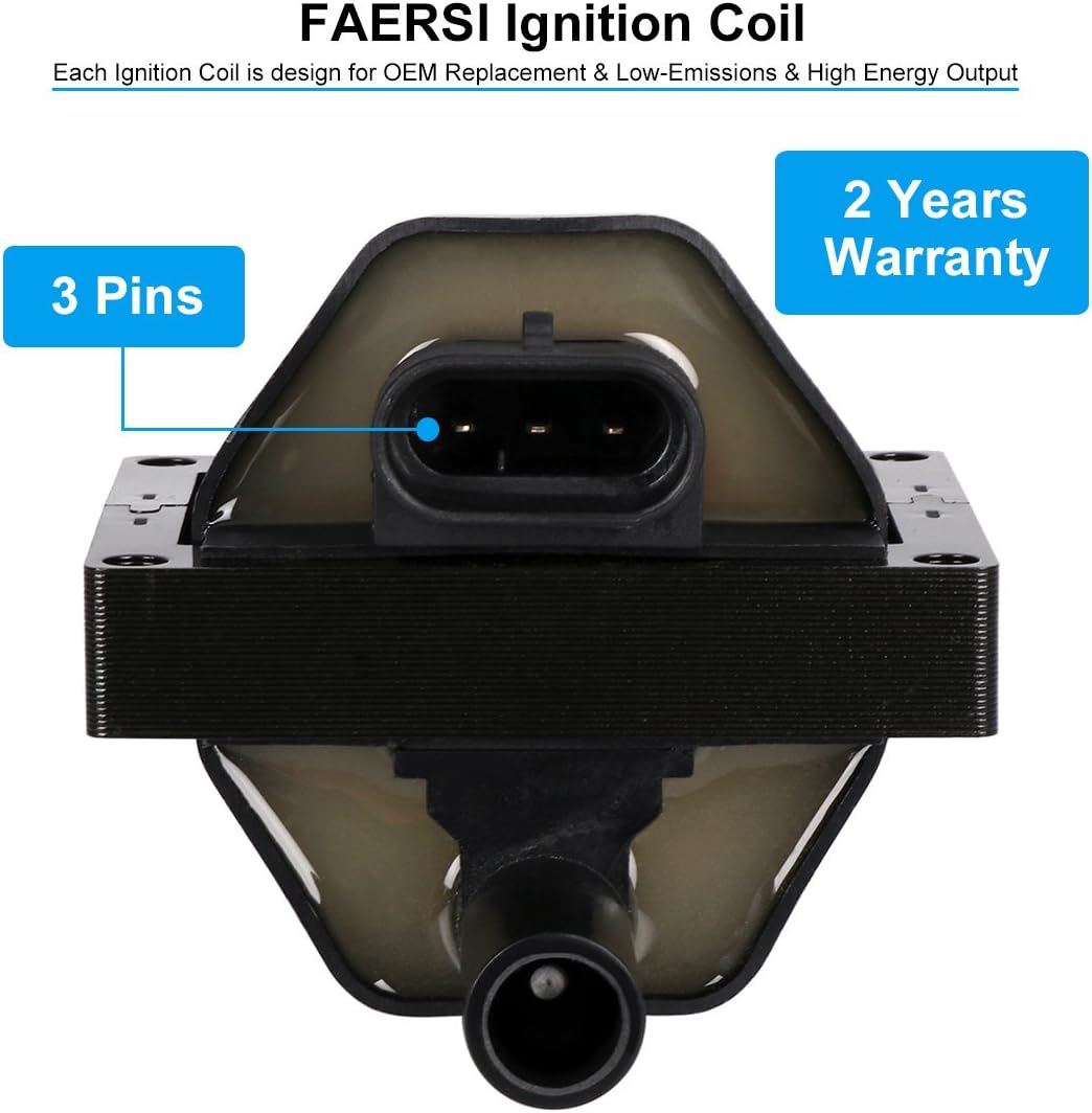 Ignition Coil Pack of 1 Replacement for V6 & V8 A92808