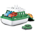 Green Toys Ferry Boat with 4 Cars Bathtub Toy X31915