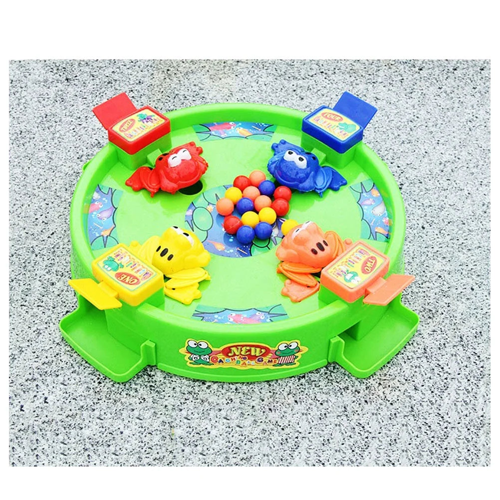 3D Battle Board Games Frogs Eating Balls Play Toy Set Table Game F18907