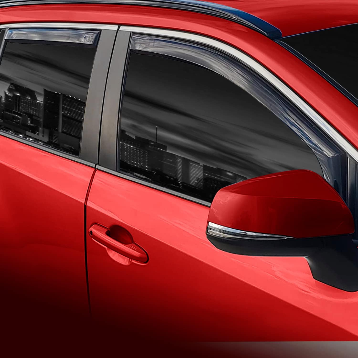 Rain Guards for Toyota Rav4 2019-2022, 4 Pieces D75246