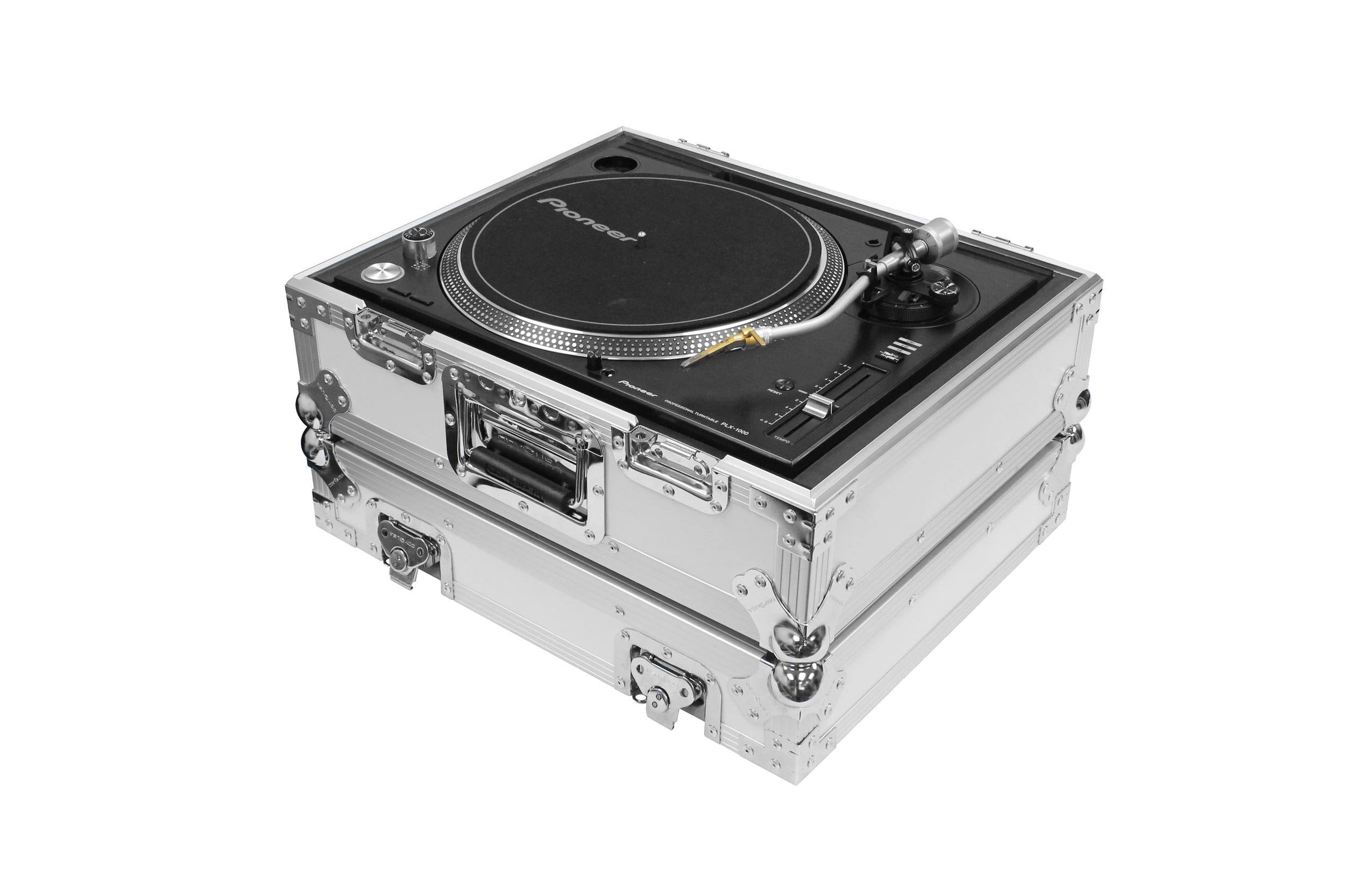 White Universal Turntable Flight Case K228