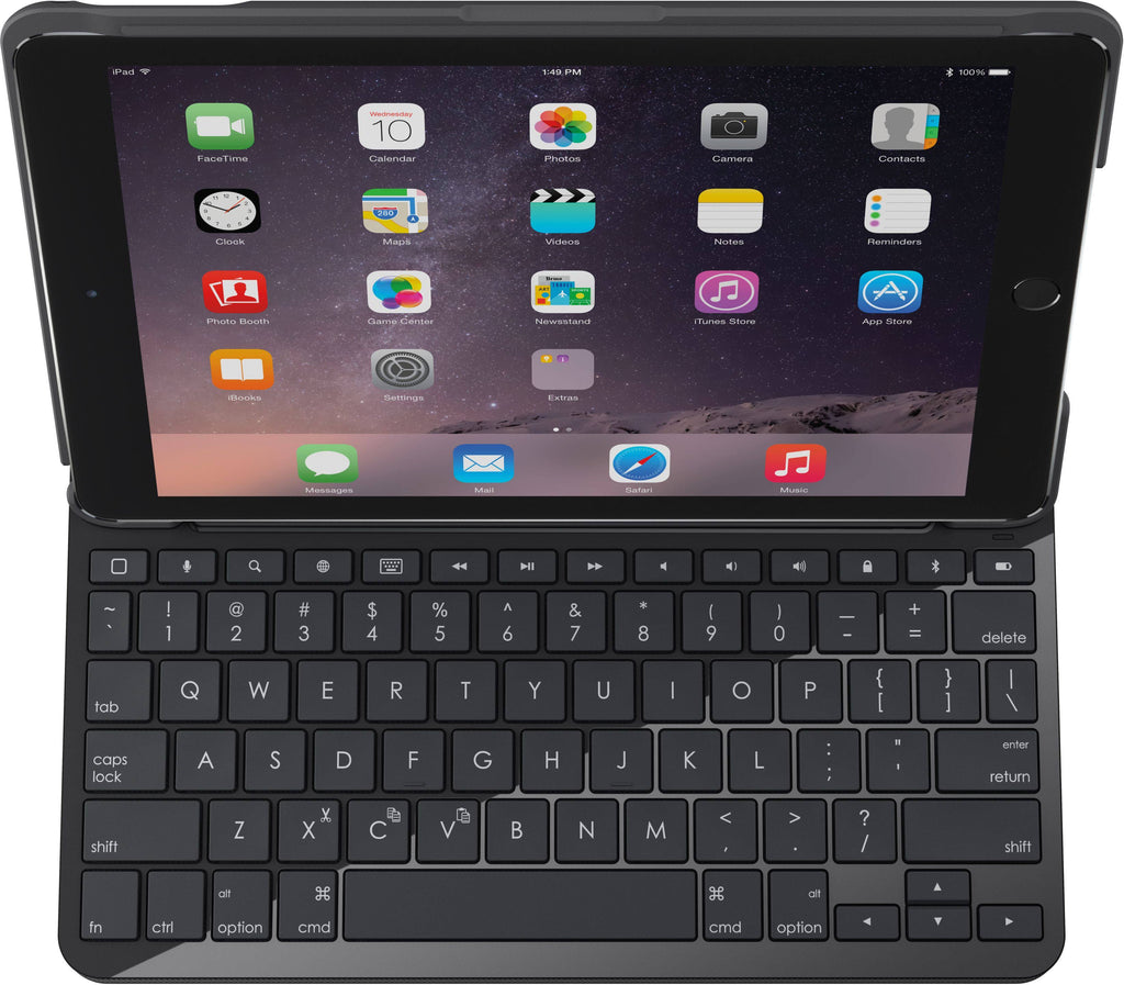 Slim Wireless Bluetooth Keyboard and Folio Case for 9.7-inch iPad T312116