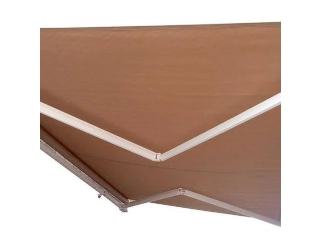 Brown Retractable Patio Awning Canopy A4654