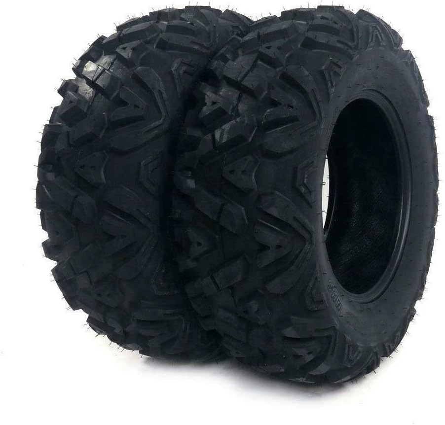 Set of 2 All-Terrain 6 Ply Tubeless ATV UTV Tires N4542
