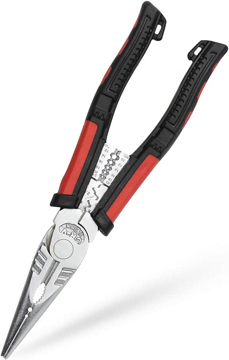 2 Pc Multi Plier Set with Wire Stripper Crimper F559