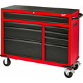 Red 8 Drawer Rolling Steel Storage Cabinet K231681