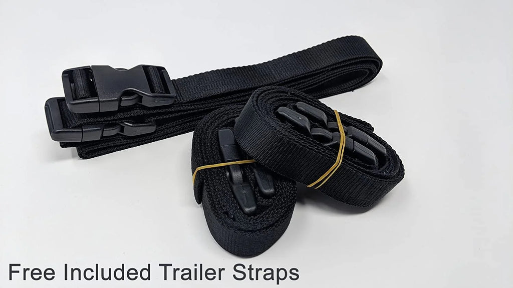 Gray/Black All Weather Jet Ski Covers with Trailer Straps and Storage Bag A28638