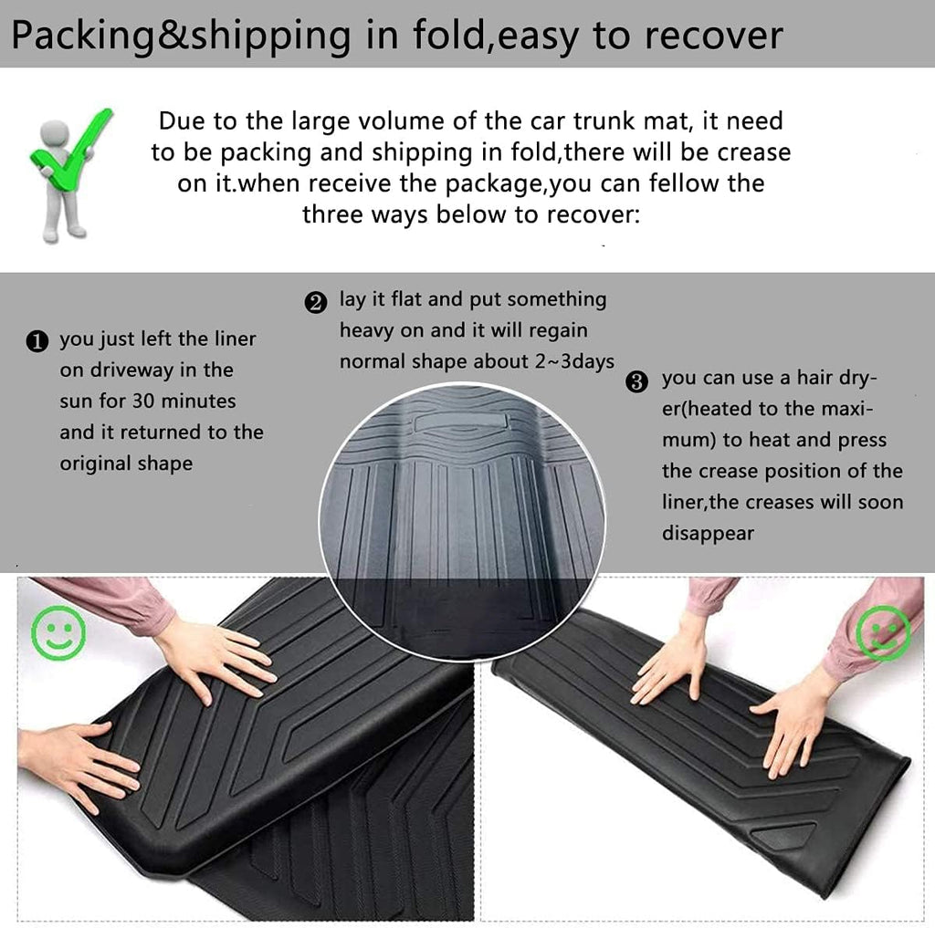 Cargo Liner Trunk Mat Pack of 2 Z36234