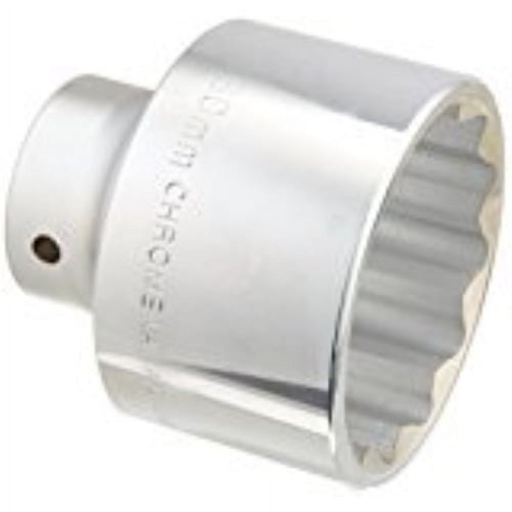 60 mm 12-Point Chrome Vanadium Steel Socket D419