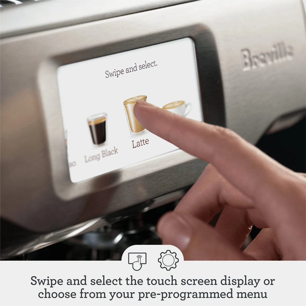 Brushed Stainless Steel Espresso Machine S42448