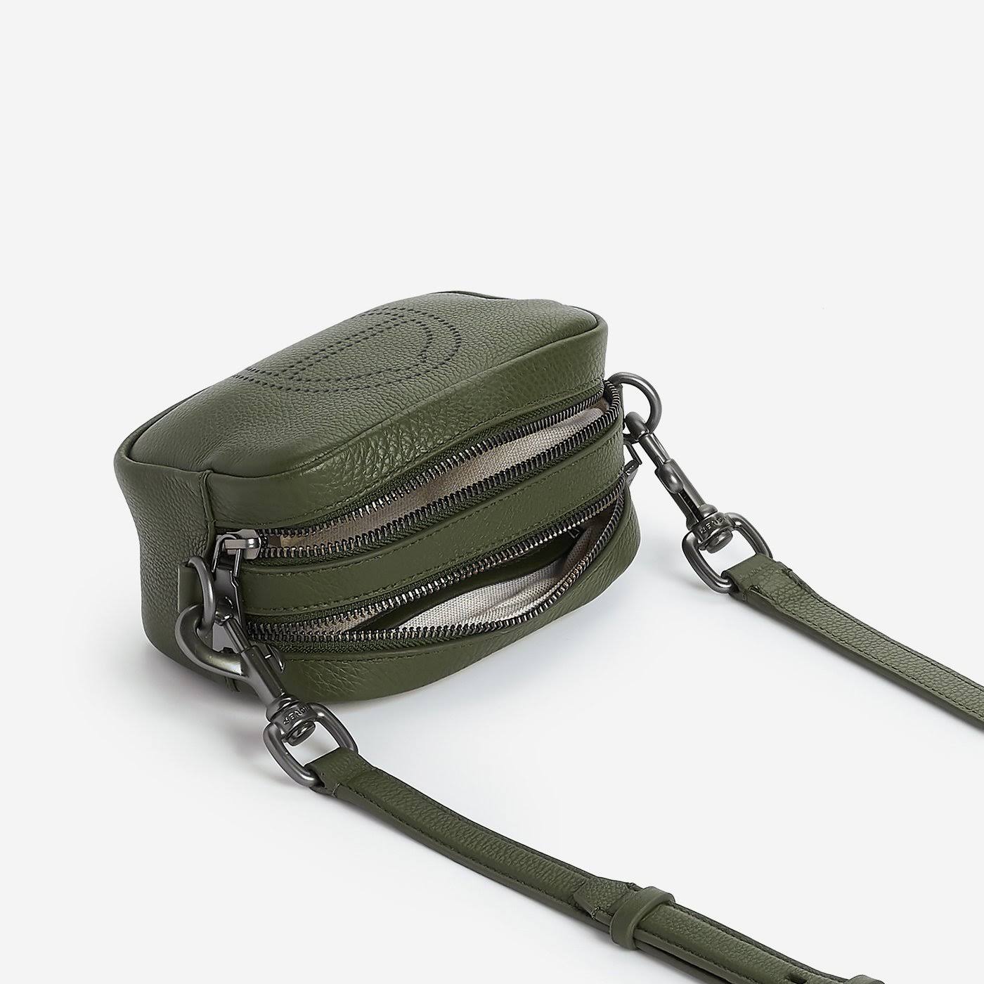 Army Green Mini Camera Crossbody W864488