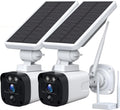 3 Solar Camera Set Wireless Security Camera System with Base Station X633755