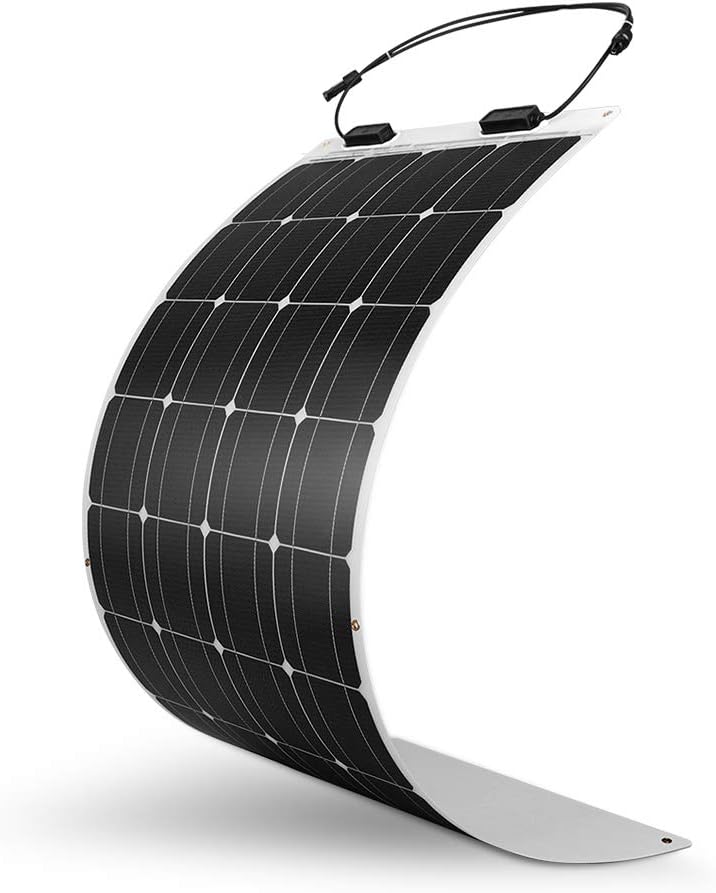 100 Watt 12 Volt Monocrystalline Flexible Solar Panel T176278