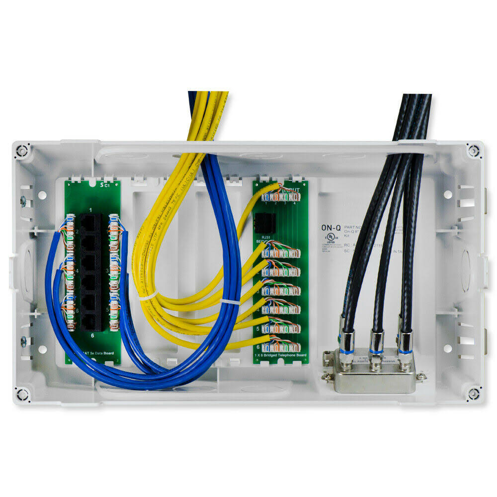 8-Inch MDU Enclosure Kit with Cat5e Data Kit I73016