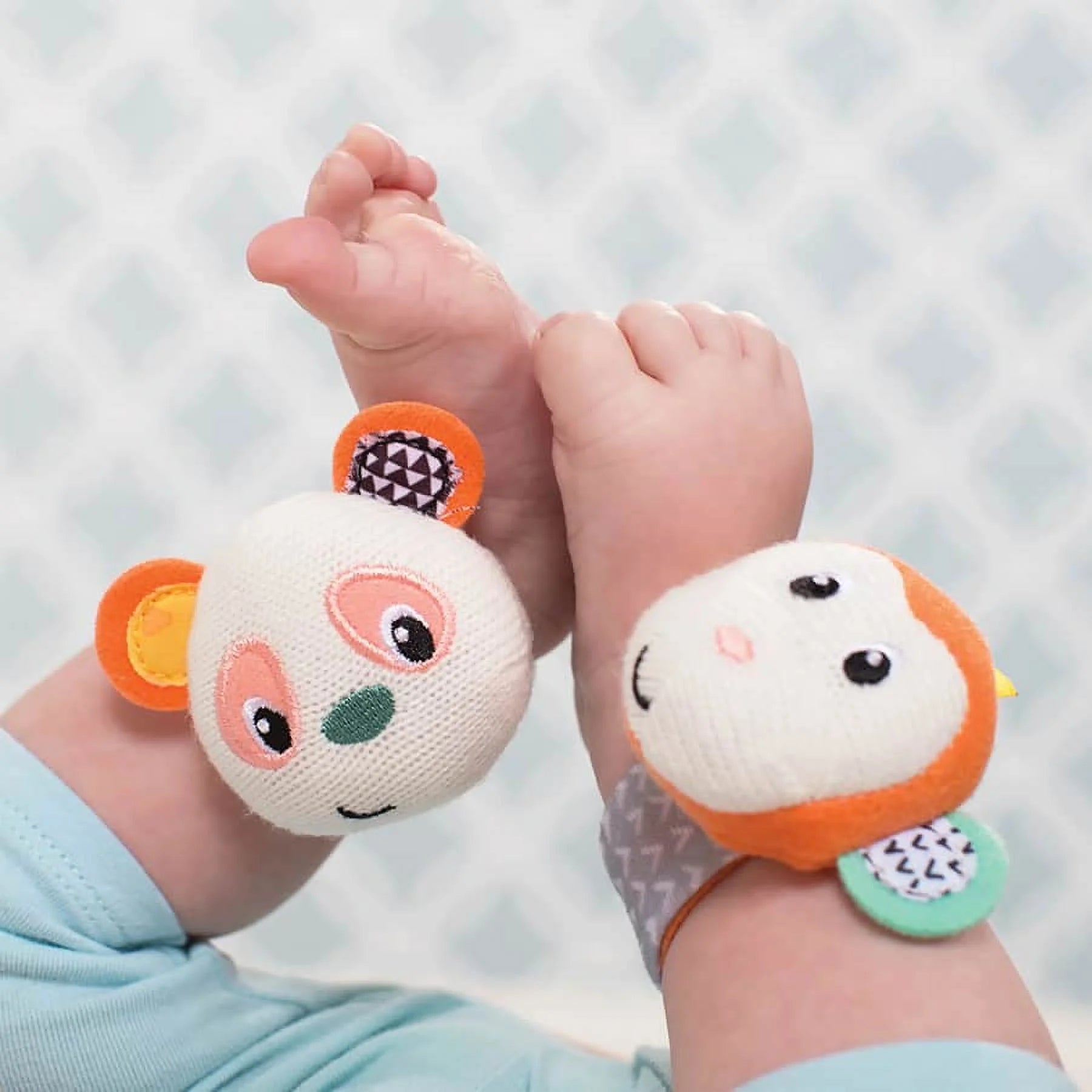 2-Count Baby Wrist Rattles V333594
