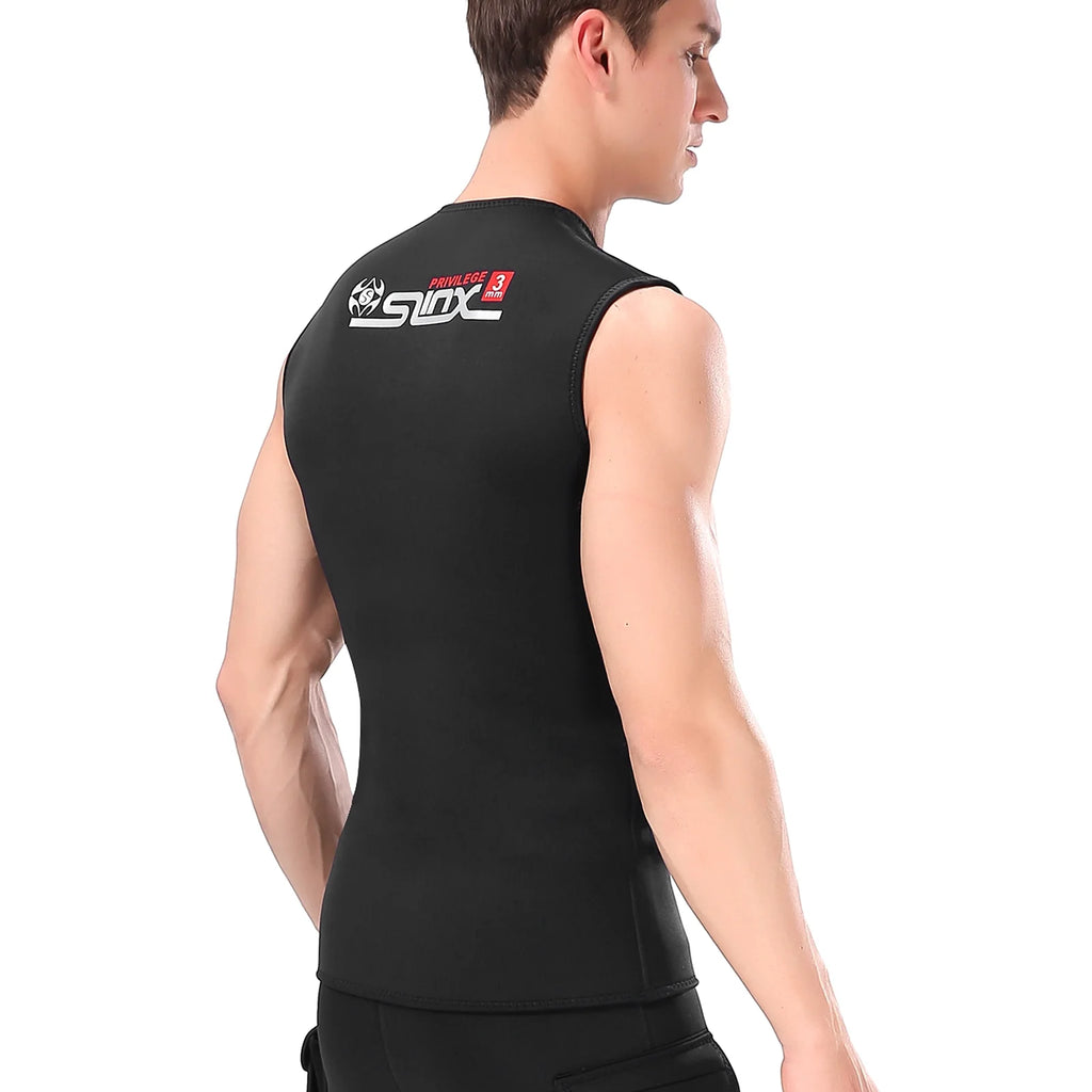 Neoprene Wetsuit Vest with Thermal Suede Lining B34734