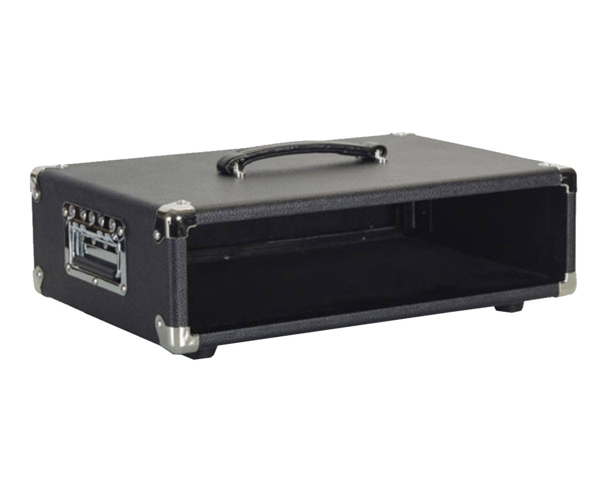 Black 2U Rack Case S27695