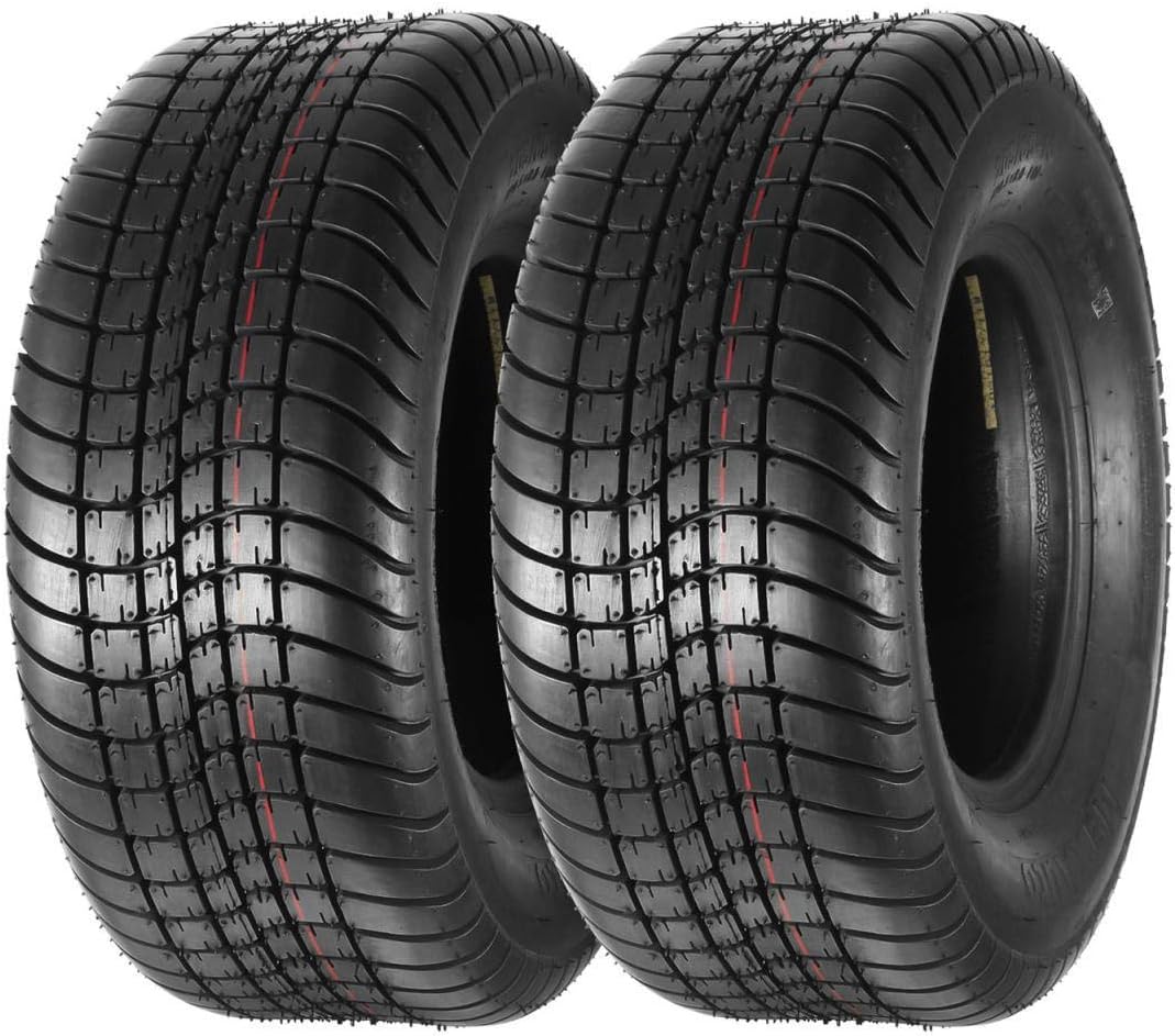20.5x8-10 6PR Load Range C Trailer Tires, Set of 2 J428588